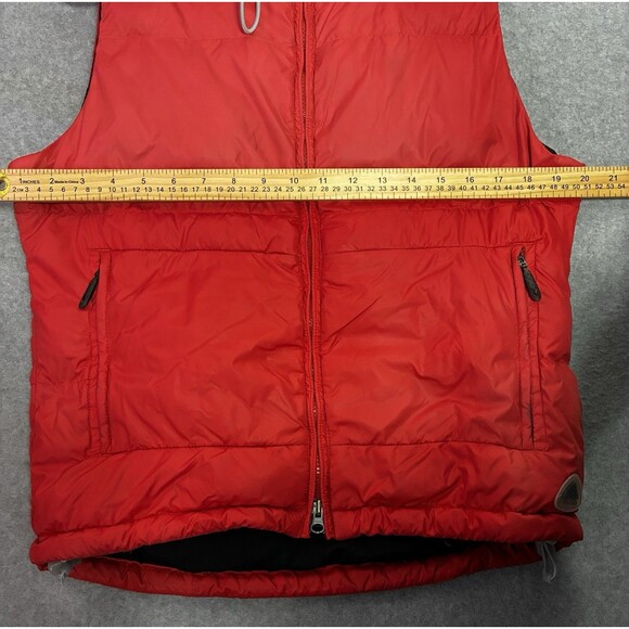 Nike ACG 3 Outer Layer Red Down Puffer Vest Hooded Women’s Small (4-6) Vintage - Picture 4 of 8